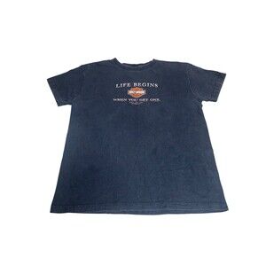 Harley-Davidson Women’s L T-Shirt Fairbanks, Alaska Farthest Northern Outpost